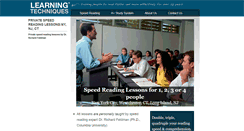 Desktop Screenshot of learningtechniques.com